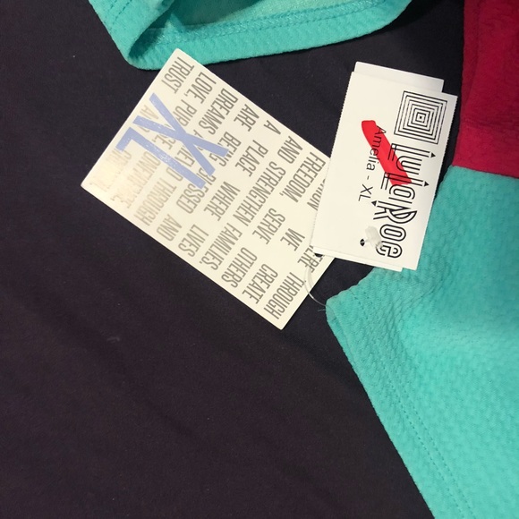 LulaRoe Amelia XL NWT - Picture 4 of 4